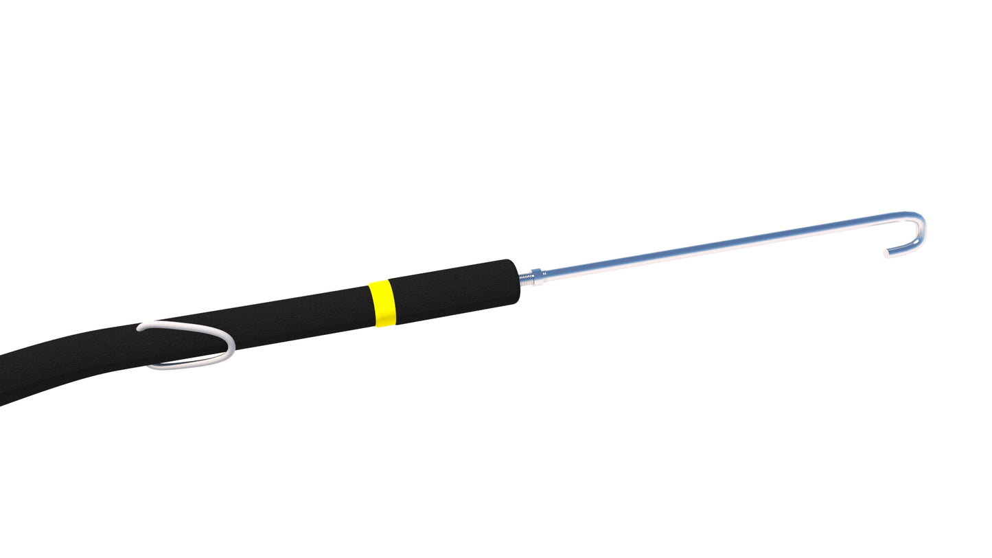 *NEW 5TH WHEEL RELEASE VERSION* - OPNBar Version 4 (1 Pack) Large Mouth Leverage Bar with Extension Bar - for Shipping Container Doors - Made in The USA
