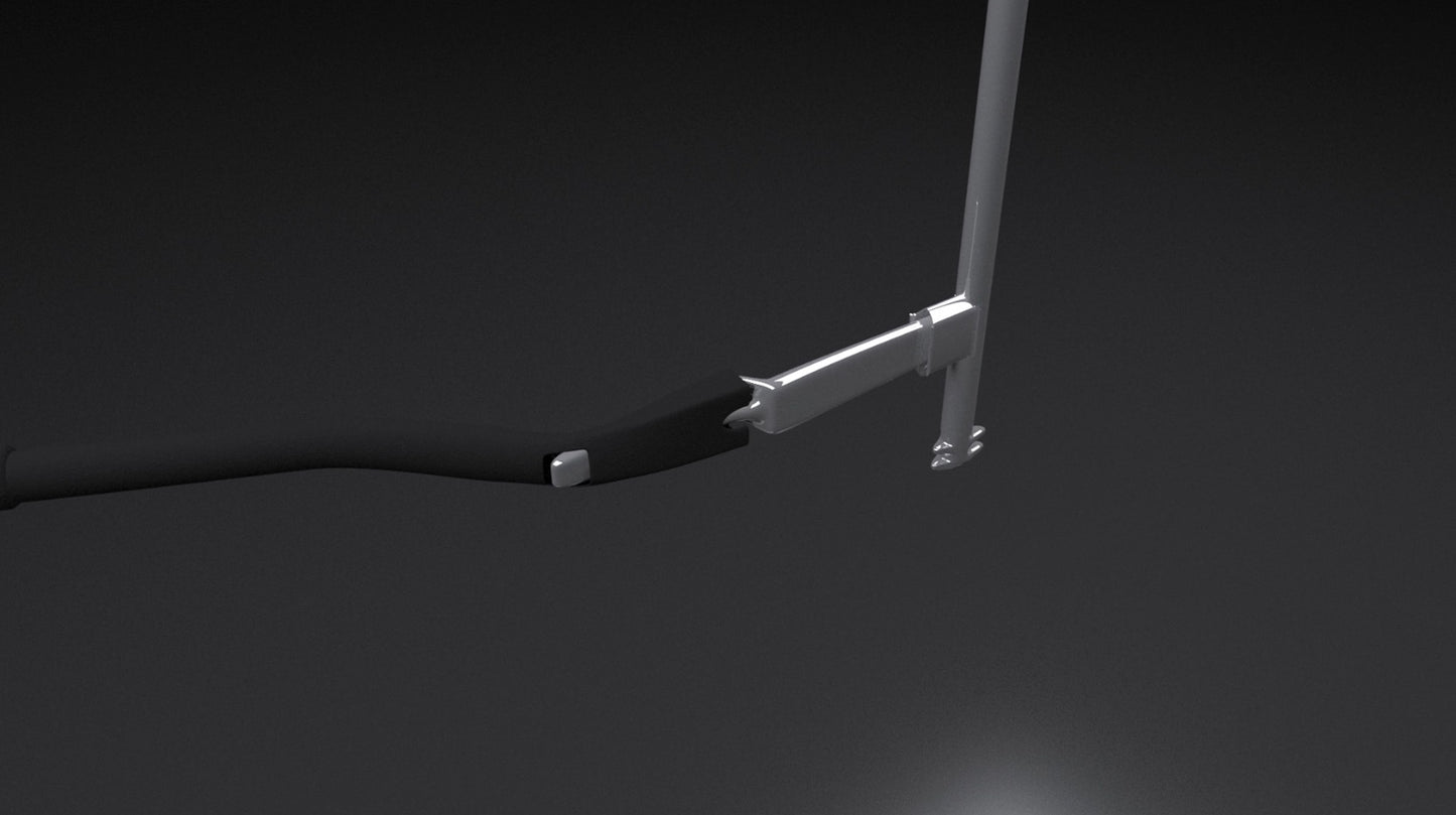 *NEW 5TH WHEEL RELEASE VERSION* - OPNBar Version 4 (1 Pack) Large Mouth Leverage Bar with Extension Bar - for Shipping Container Doors - Made in The USA