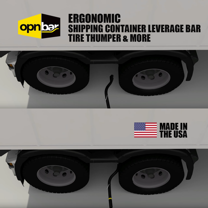 Tire Thumper/Bat/Beater, Leverage Bar and 5th Wheel Release Tool by OPNBar