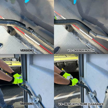 Cheater Bar with Detachable Extension (Long Handle Heavier Duty Version) - OPNBar Version 4