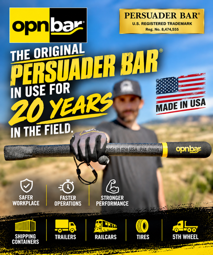 The Original Persuader Bar by OPNBar - 20 years in the field, made in USA