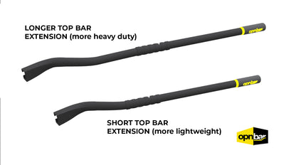 Cheater Bar with Detachable Extension (Long Handle Heavier Duty Version) - OPNBar Version 4