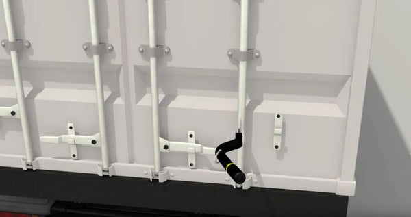 Step 2: levering the handle with the OPNBar seated on it
